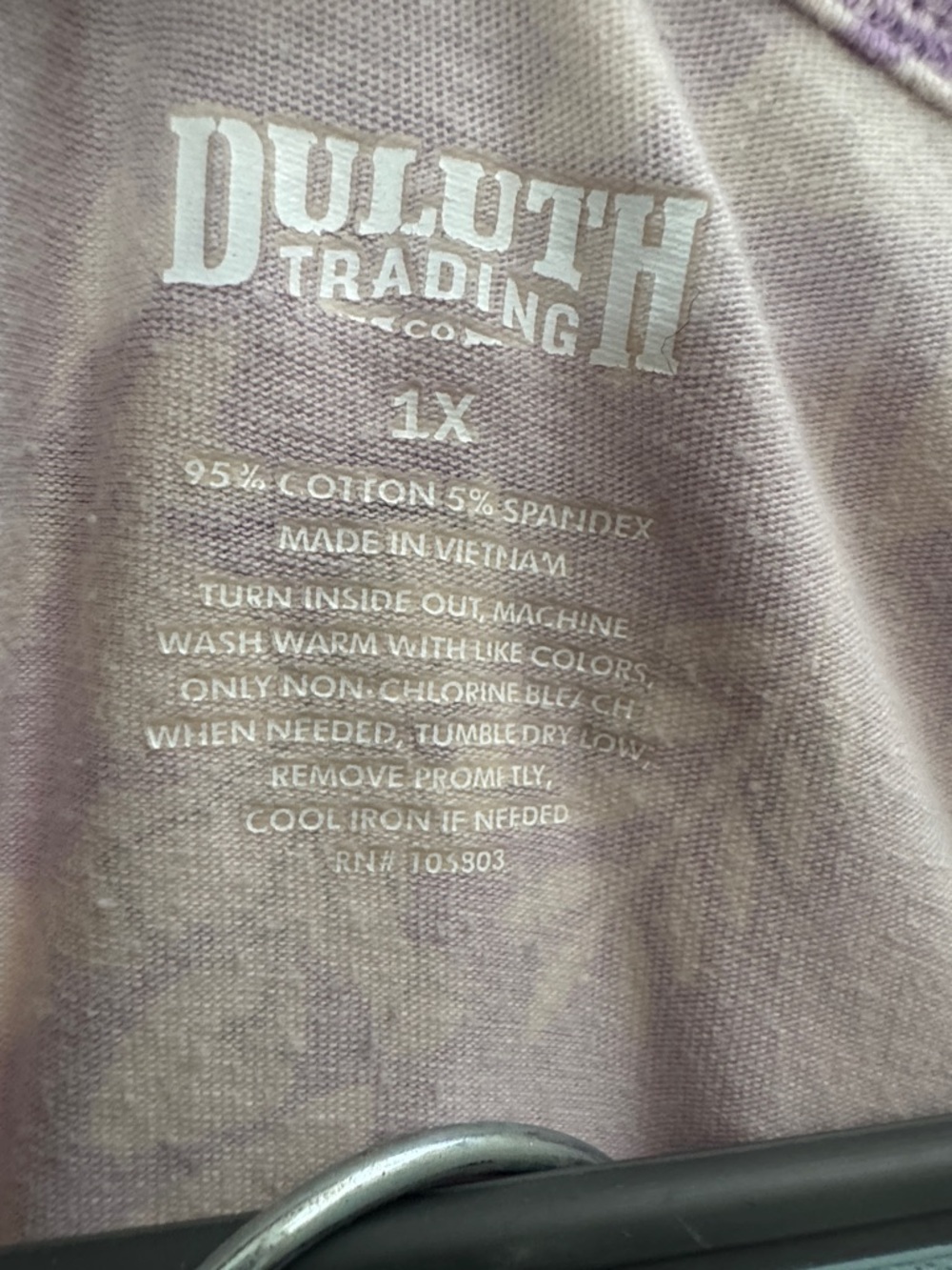 Duluth Lilac Floral Tank + Time & Tru Dark Green Cami Set - Picture 3 of 7